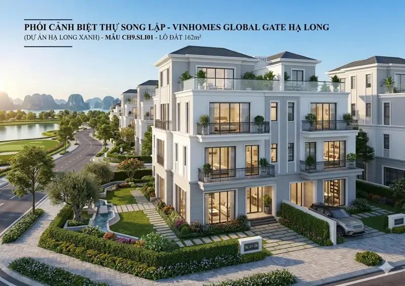 Biệt Thự 162M2, 4 Tầng, 12Pn, Sổ Đỏ, Ql18, Hạ Long - 15 Tỷ