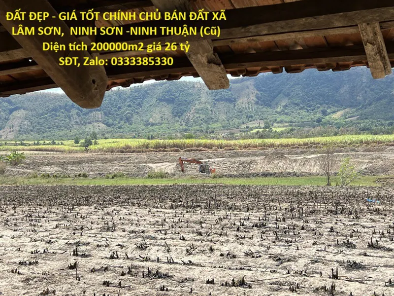 Đất Đẹp - Giá Tốt Chính Chủ Bán Đất Xã Lâm Sơn, Ninh Sơn -Ninh Thuận (Cũ)