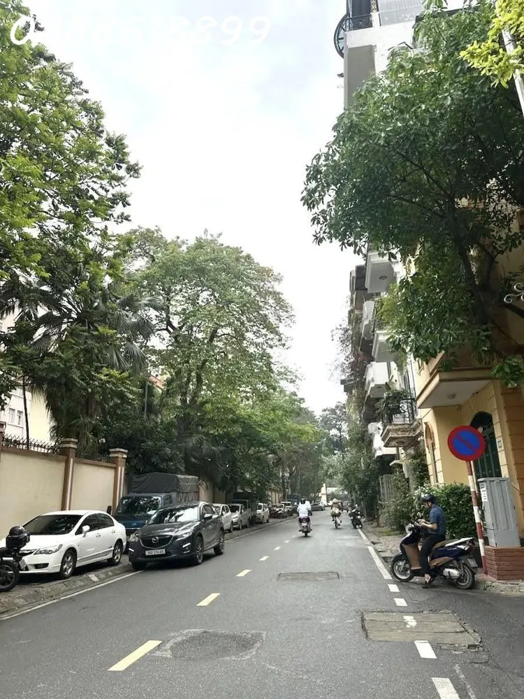 Mặt Phố Phùng Chí Kiên- Cầu Giấy - Vỉa Hè Rộng - 7 Tầng Tm - Thông Sàn - Dt 100Tr/th