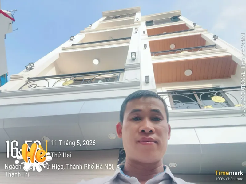Bán Nhà Mới Xây • Tứ Hiệp • 39M2 5 Tầng • Thang Máy • 8.X Tỷ