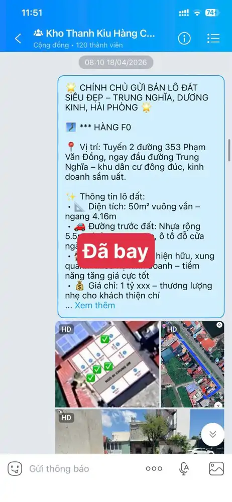 Cơ Hội Đầu Tư Lô Đất Rẻ Đẹp Hàng Đầu Tại Tổ 10 Hòa Nghĩa, Dương Kinh, Hải Phòng