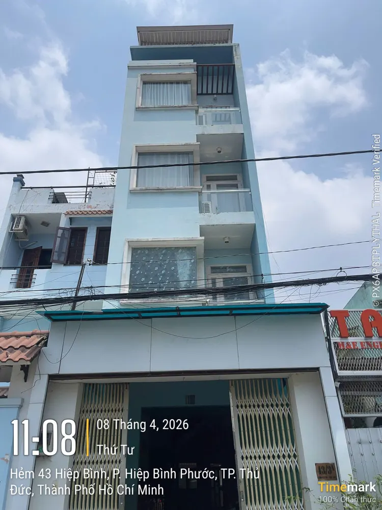 Bán Nhà 3 Tầng 11 Phòng Cho Thuê Kdc Hiệp Bình – Thu Nhập Gần 40Tr/tháng