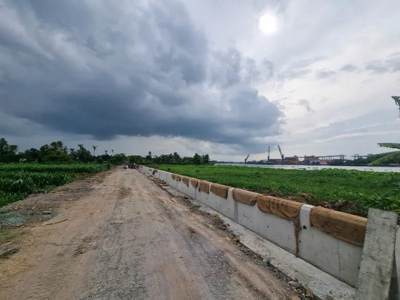 Lô Đất (7X75) Mặt Tiền Sông Sài Gòn Đông Thạnh, Hóc Môn