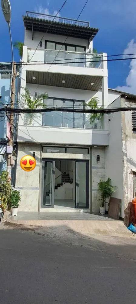 B.án Nhà Mặt Tiền Đ.g Phan Văn Trị - Vừa Ở Vừa K.d Đỉnh Luôn - Ngang 4M5 - Sd 90M2 - Chỉ 4.X T.ỉ