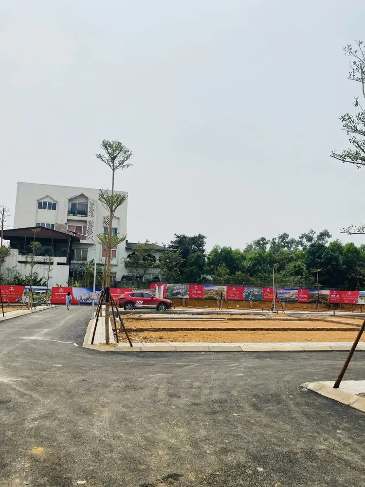 Đất Đáu Giá La Gián - Đoài Phương Hòa Lạc 100M, Mt 6M - Dài 19 _ Full Thổ Cư Sổ Dỏ F0