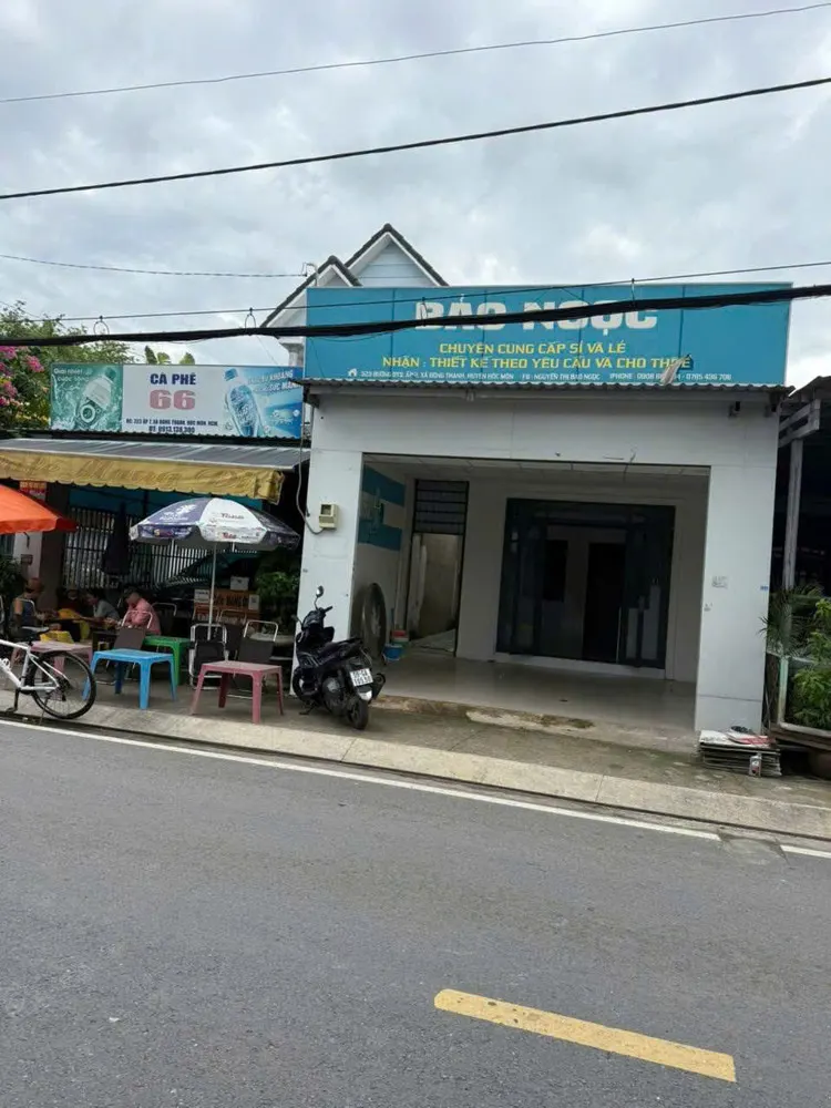 Nhà Mt Đông Thạnh 3, Hóc Môn Đường 12M Có Vỉa Hè – Nhĩnh 5₫, Gân Chợ