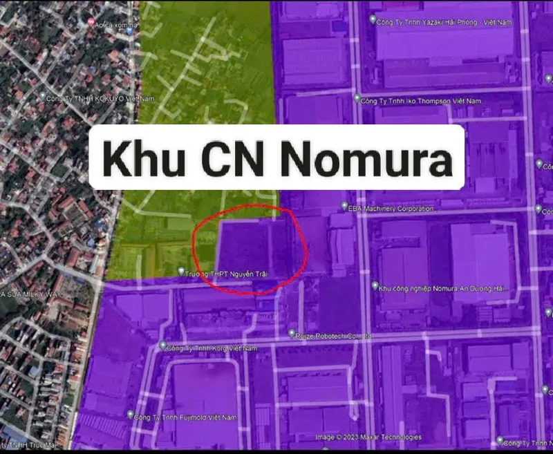 Chính Chủ Cần Bán Nhà Máy Lô Góc Tại An Hưng,An Dương,Tp Hải Phòng ( Giáp Kcn Nomura)
