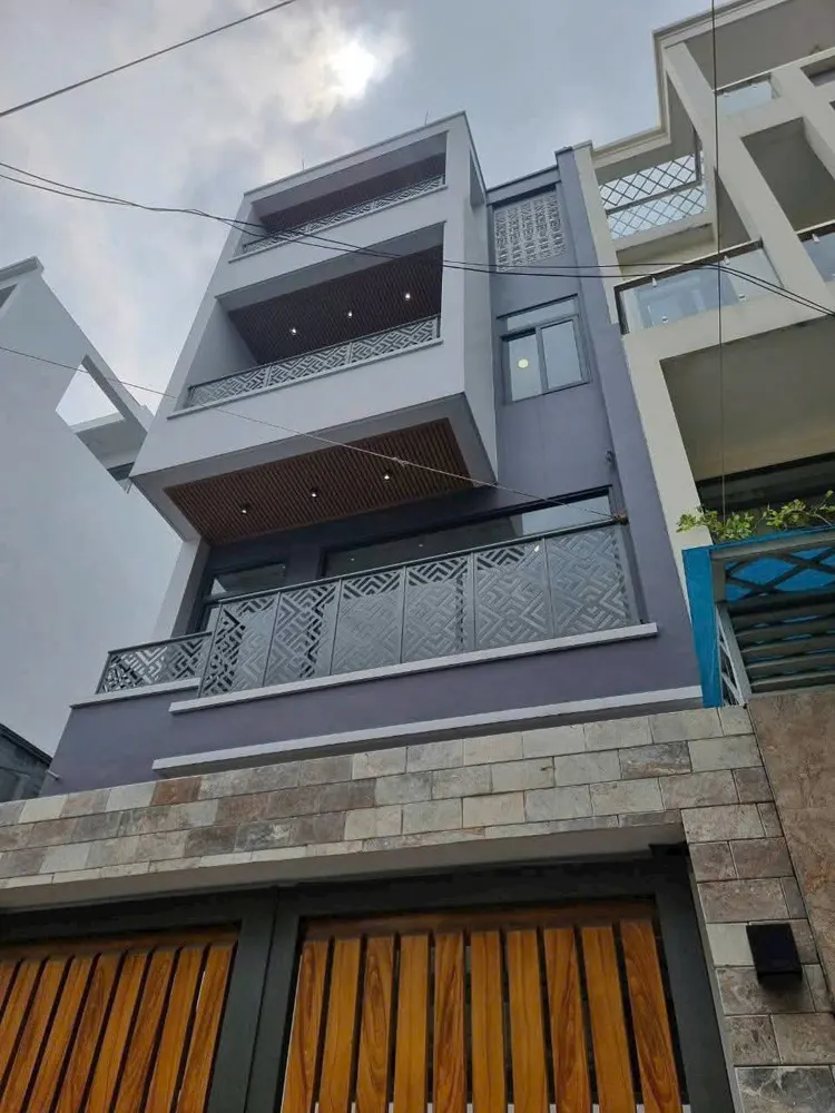 Biệt Thự Hầm, 3 Lầu (7X20) Mt Nguyễn Thị Búp, Q.12 – Kdc Hiệp Thành City