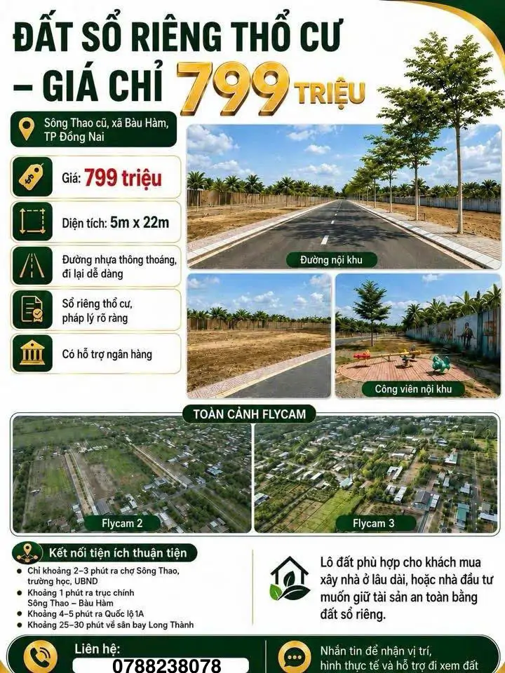 Sở Hữu Đất Đẹp - Giá Tốt - Giá Siêu Lợi Nhuận