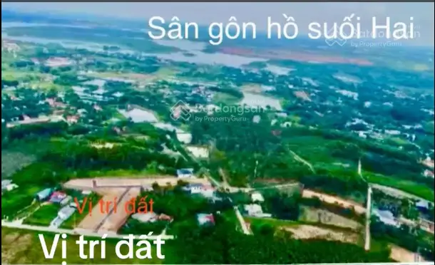 Bán 2 Lô Đất 3 Mặt Tiền Sẵn Sổ View Hồ Cẩm Lĩnh-Ba Vì