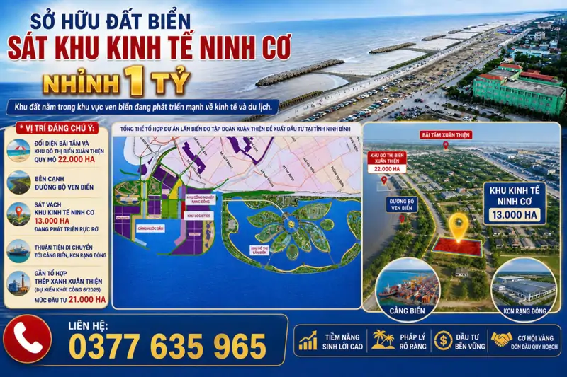 Chính Chủ Cần Bán Lô Đất Du Lịch Biển Siêu Đẹp Giá F0, Đẹp Nhất Thị Trường