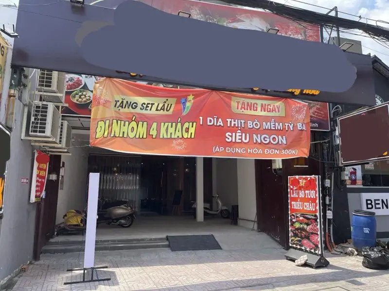Quận Thủ Đức , Chốt Nhanh ! Sang Quán Lẩu Và Nướng, Quán Đẹp Và Mới Đang Có Doanh Thu , Mb : 7M