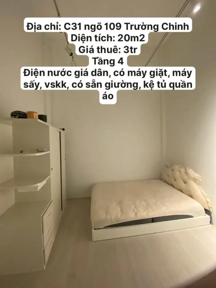 Cho Thuê Phòng Kết Hợp Ở , Dạy Học , Studio , Livestream Tại Trường Chinh, Thanh Xuân, Hà Nội