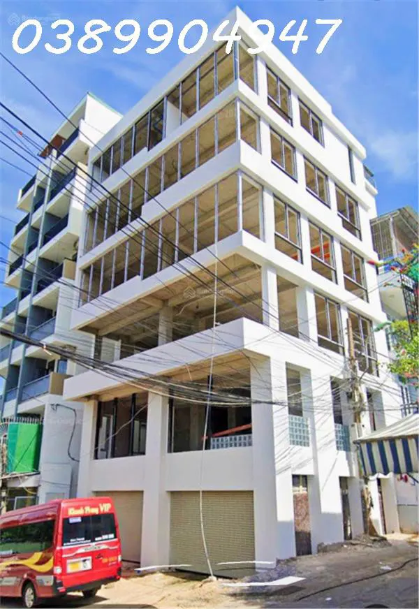 Toà Căn Hộ 7 Tầng Bên Hông Chung Cư Vĩnh Phước, Sát Đường 2/4: 50M. Giá: 20 Tỷ