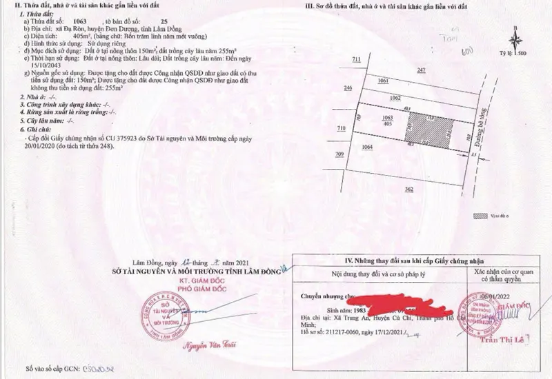 Chính Chủ Bán Đất Đẹp Xã Đa Ròn – Lâm Đồng