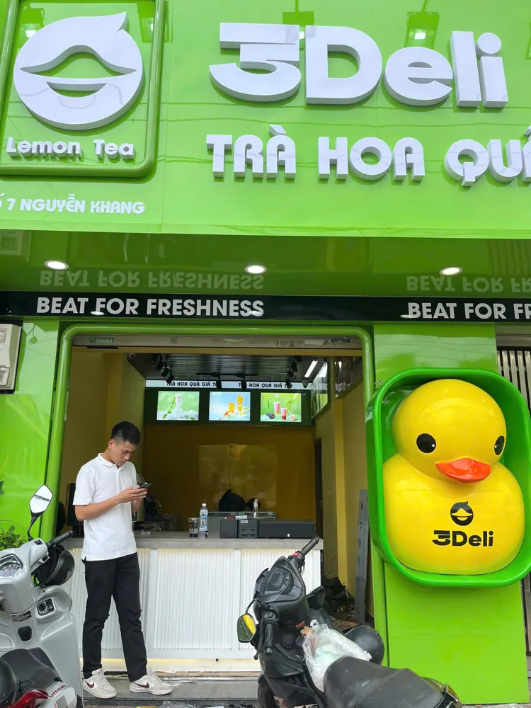 Sang Nhượng Cửa Hàng Trà Hoa Quả Giã Tay – Vào Là Kinh Doanh Ngay Tại Cầu Giấy, Hà Nội