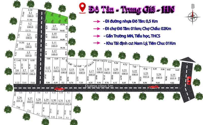 Nóng Bỏng Tay Bds Tại Sóc Sơn Dự Án 33 Lô -Đầu Tư Tại Vùng Ven ,Giá Chỉ Từ 700Xxxx ,Giá Đẫ Bao Sổ
