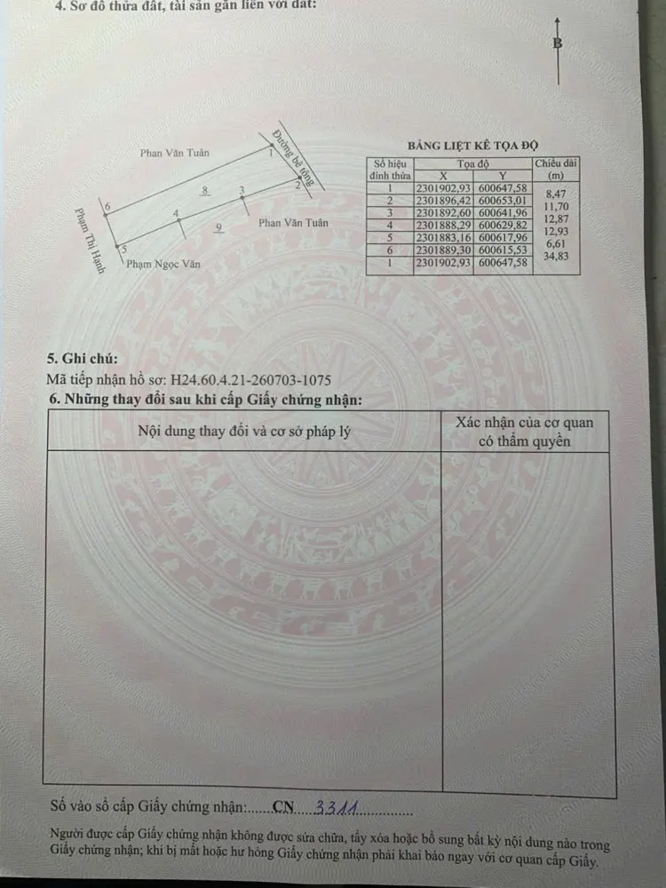 Đầu Tư Là Sinh Lời - Đất Chính Chủ Vị Trí An Thanh - Chí Minh - Hải Phòng ( Tứ Kỳ Hải Dương Cũ )