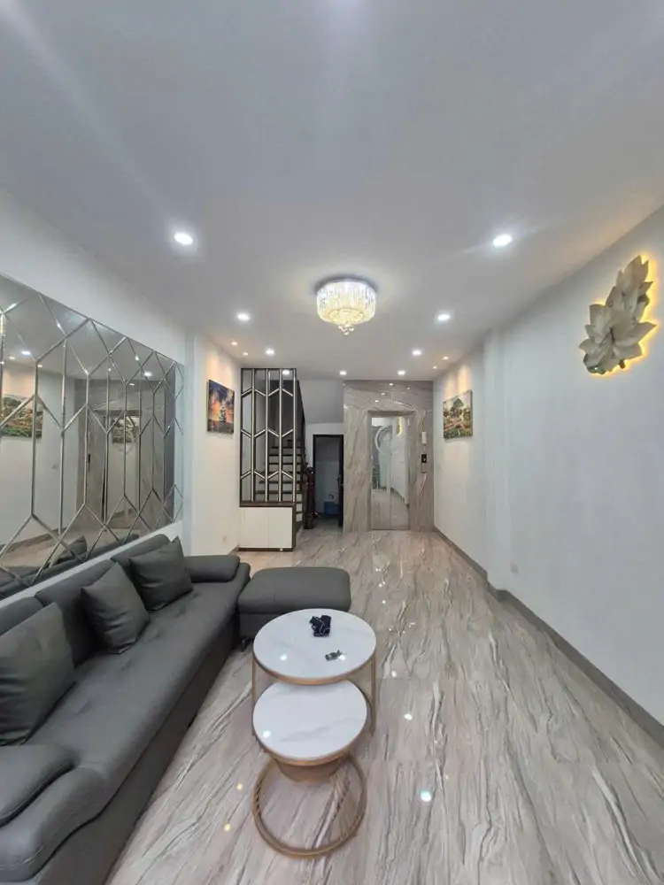 Bán Nhà Thạch Bàn 36M 6 Tầng Thang Máy 1 Nhà Ra Phố Nhỉnh 9 Tỷ - ảnh 1