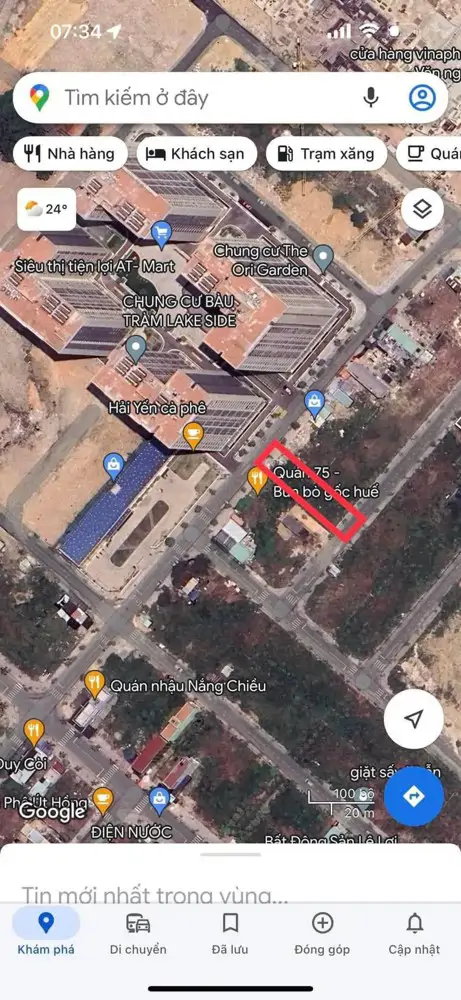 Đất Mặt Tiền Nguyễn Thành Long - Đối Diện Chung Cư Ori Garden - ảnh 1