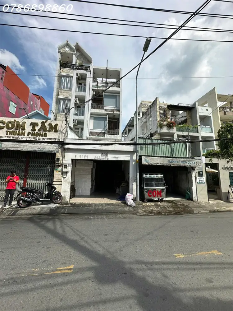 Bán Nhà 4 Tầng Mặt Tiền Gò Ô Môi – Phú Thuận, Quận 7