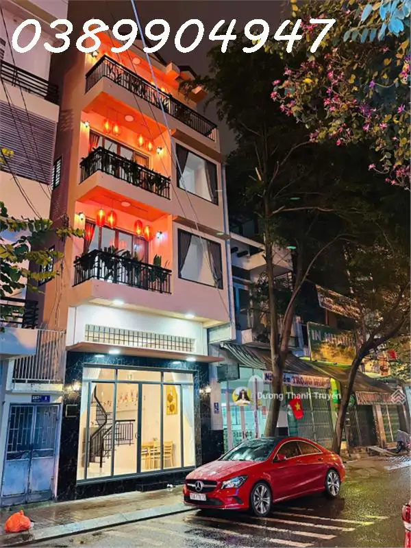 Bán Nhà Phố 4 Tầng Mặt Tiền Đường Bà Triệu Cạnh Ga Nha Trang Vị Trí Kinh Doanh Có Dòng Tiền Thuê 25