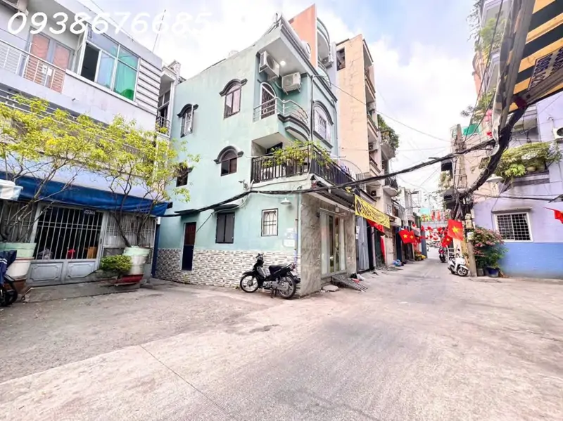 Hiếm- Bán Nhà 3 Tầng Mặt Tiền Hẻm Xe Tải Đ.hai Bà Trưng, Quận 3- Ngay Chợ Tân Định- Dt 64M2- Chỉ