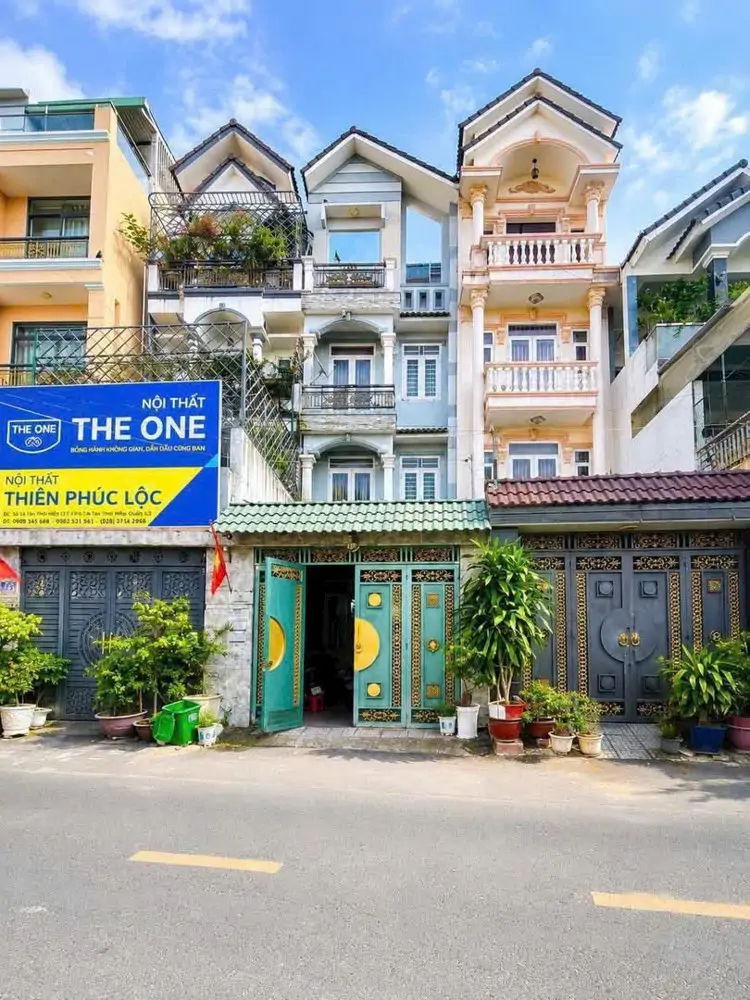 Nha Pho Mat Tien Tan Thoi Hiep 13 - Duong 12m - Gara O To - Q12