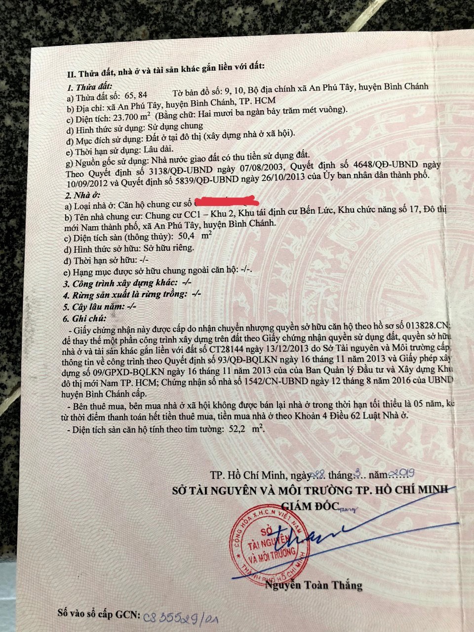 Căn Hộ Sổ Hồng Riêng - Giá 1.350 Tỷ - HQC Plaza, Nguyễn Văn Linh