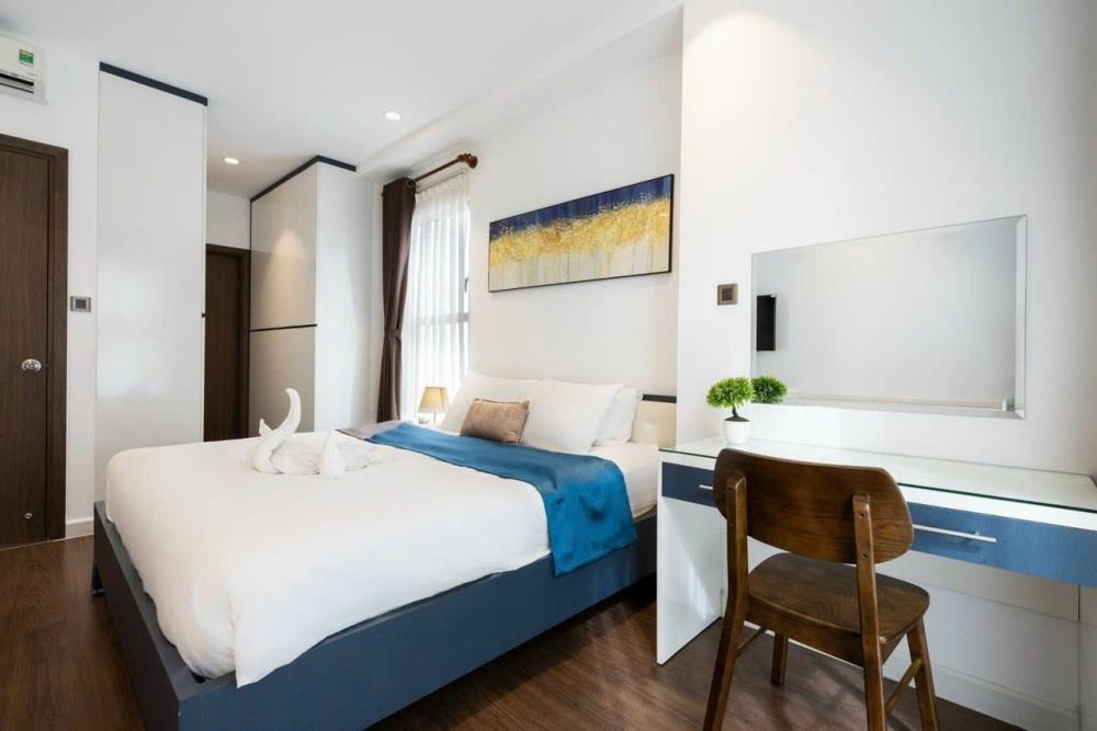 Căn 2PN/55m2 Nguyễn Thượng Hiền View Hồ Bơi - Giá 1.59 Tỷ - Full Nội Thất
