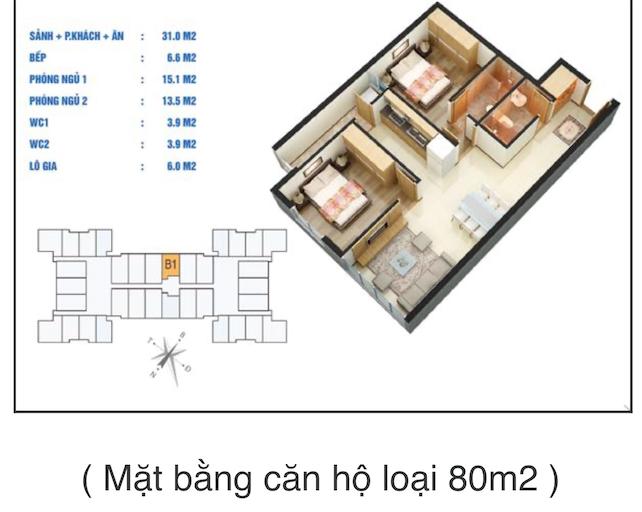 Căn hộ Golden West Thanh Xuân: 2-3PN, Giá từ 6x tr/m2, Sổ Đỏ Sớm