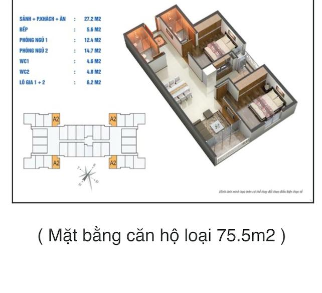 Căn hộ Golden West Thanh Xuân: 2-3PN, Giá từ 6x tr/m2, Sổ Đỏ Sớm
