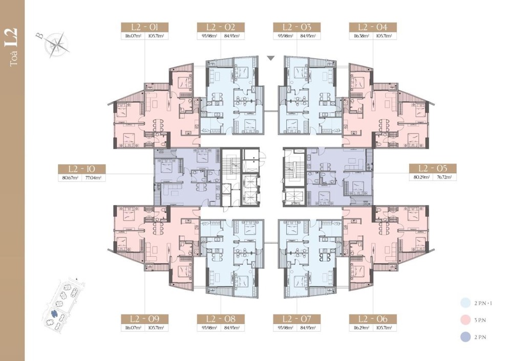 Căn Góc 3PN Le Grand Jardin - Giá 5.1 tỷ - View đẹp - Miễn Phí Dịch Vụ 18 Tháng