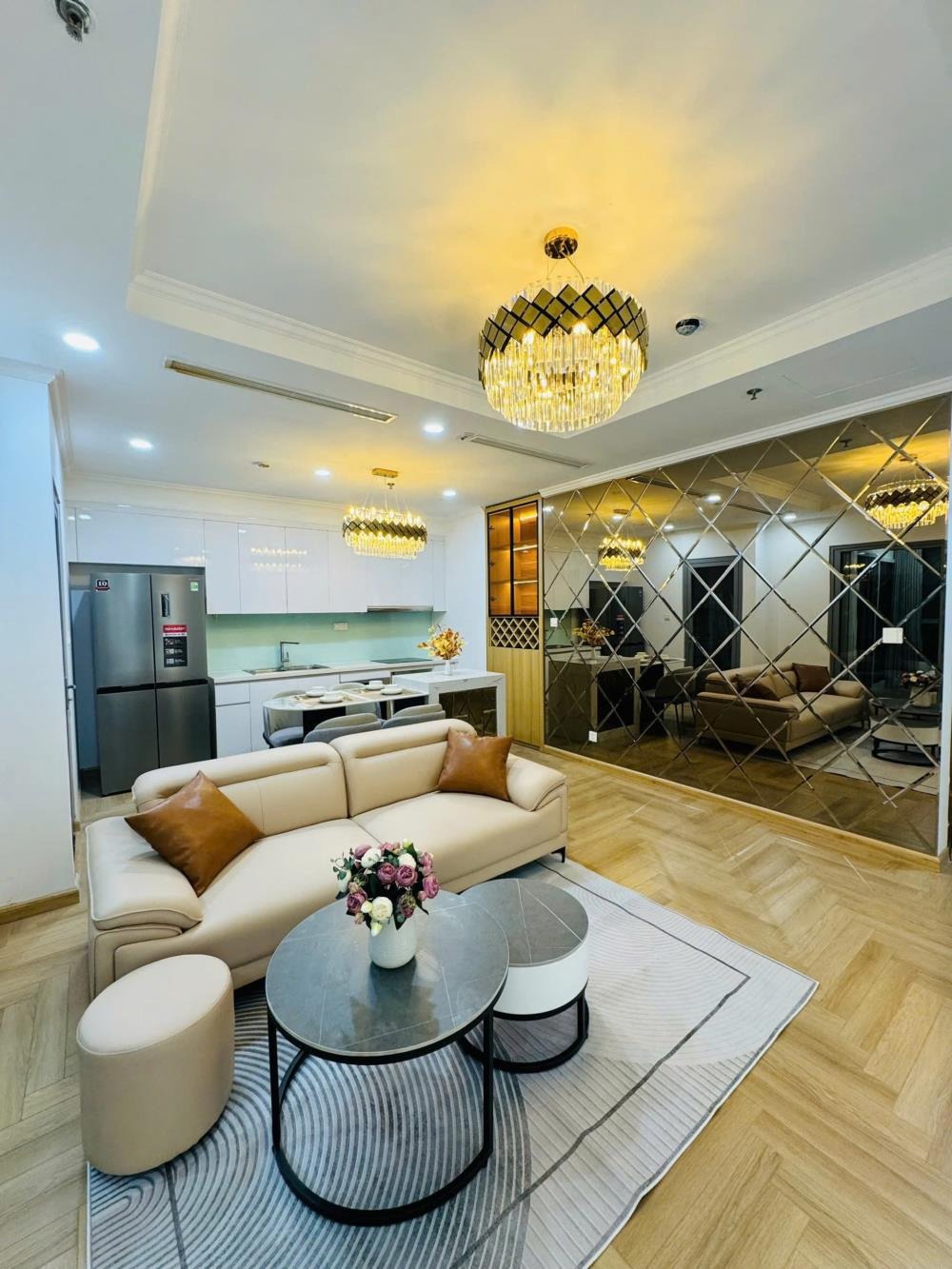 Bán căn hộ 2PN Helios 75 Tam Trinh - Giá 4.6 tỷ - View đẹp - Nội thất cao cấp