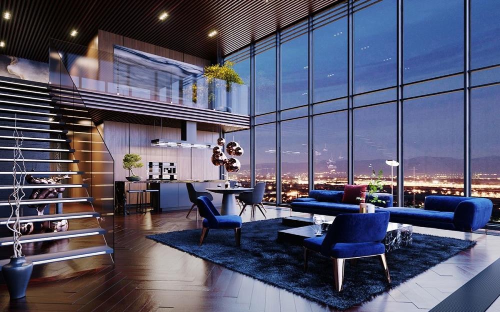 Penthouse Nguyễn Tuân 217m2 - Vị trí trung tâm, Thiết kế Cao Cấp