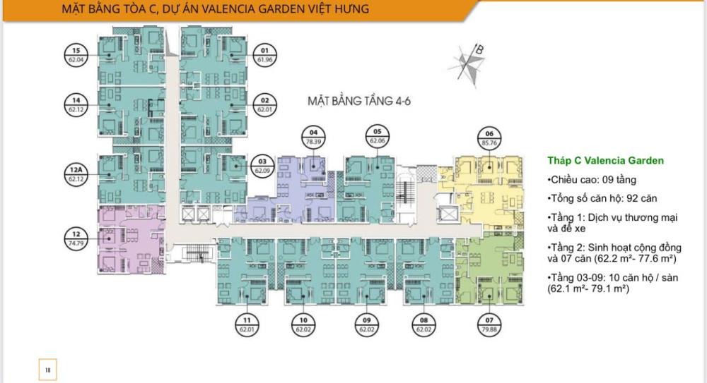 Bán Quỹ Căn Hộ Valencia 62m2-80m2 - Giá Từ 3 Tỷ - Nhận Nhà Ngay
