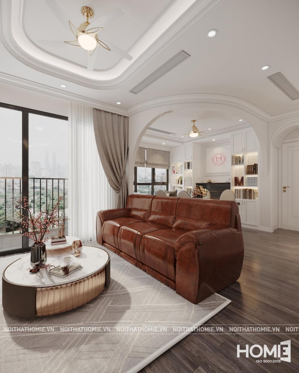 Căn 3PN Ruby VinHomes Ocean Park: Giá 5.1 tỷ - Full Đồ Xịn