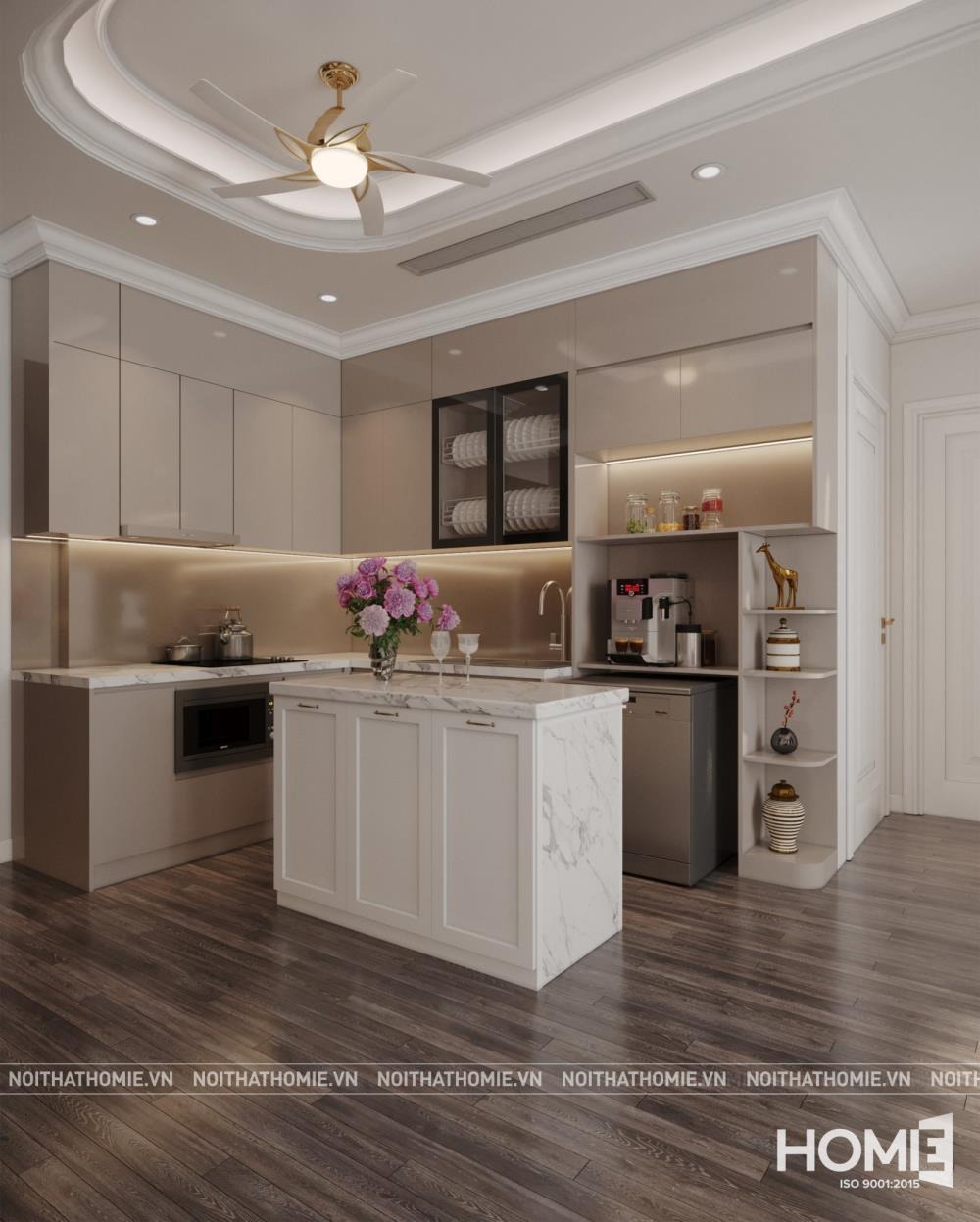 Căn 3PN Ruby VinHomes Ocean Park: Giá 5.1 tỷ - Full Đồ Xịn