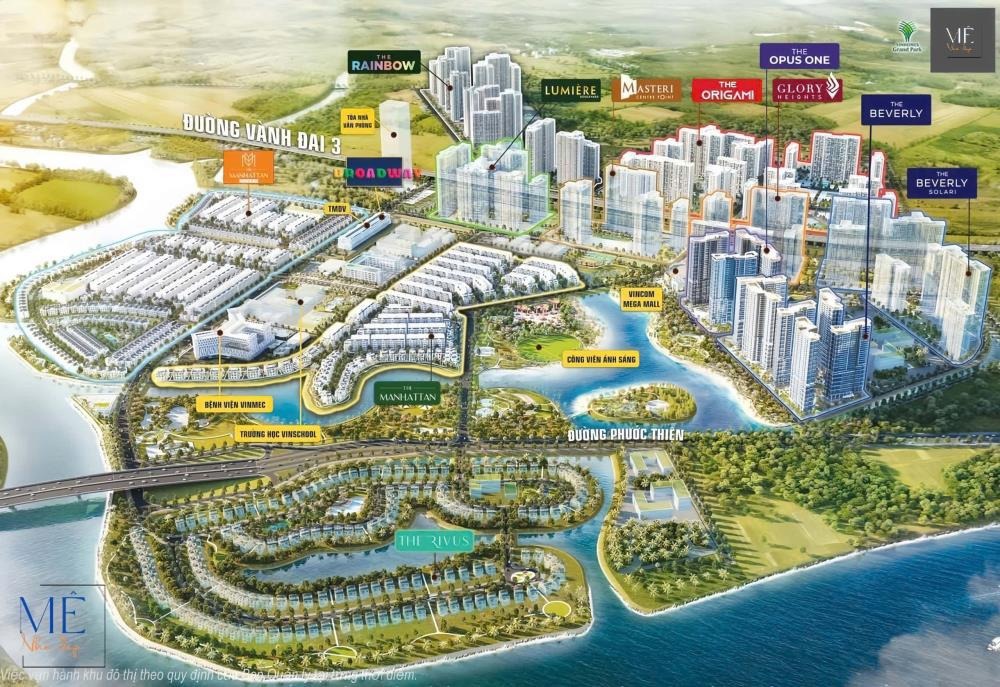 The Opus One VinHomes Grand Park: Căn hộ hạng sang, View triệu đô, Ưu đãi lớn