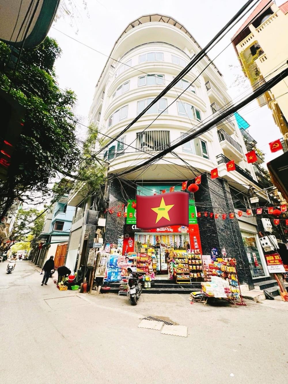Bán tòa nhà 8 tầng, 15m mặt tiền Hoàng Hoa Thám - Ba Đình