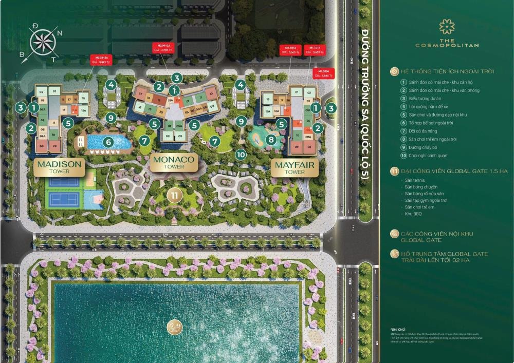The Cosmopolitan Vinhome Global Gate: Cơ Hội Đầu Tư & Sở Hữu Căn Hộ Cao Cấp