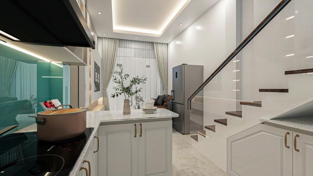Siêu phẩm nhà phố 5 tầng, full nội thất, gần Royal City - Giá chỉ 15m ra ô tô