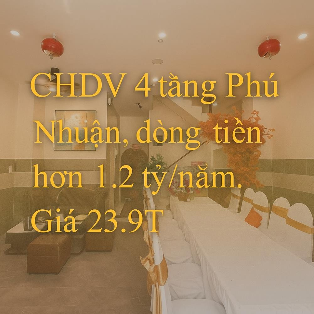 Chung Cư 4 Tầng, 79m2 Phú Nhuận - Đầu Tư Sinh Lời Cao