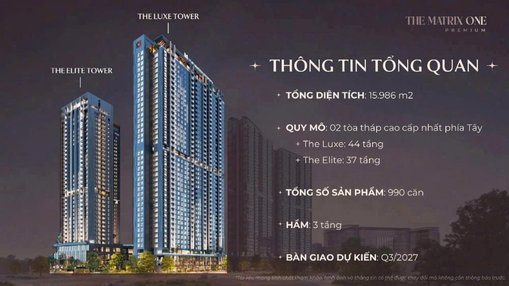 The Matrix One Premium: Căn Hộ Sang Trọng, Ưu Đãi Vàng Tại Hà Nội