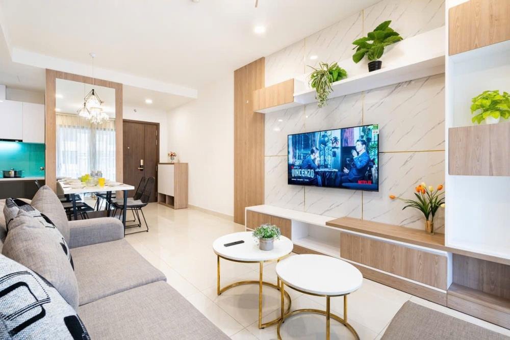 Căn Hộ Phạm Văn Đồng View Hồ Bơi - 2PN, Full Nội Thất, Sổ Hồng - 1.58 Tỷ