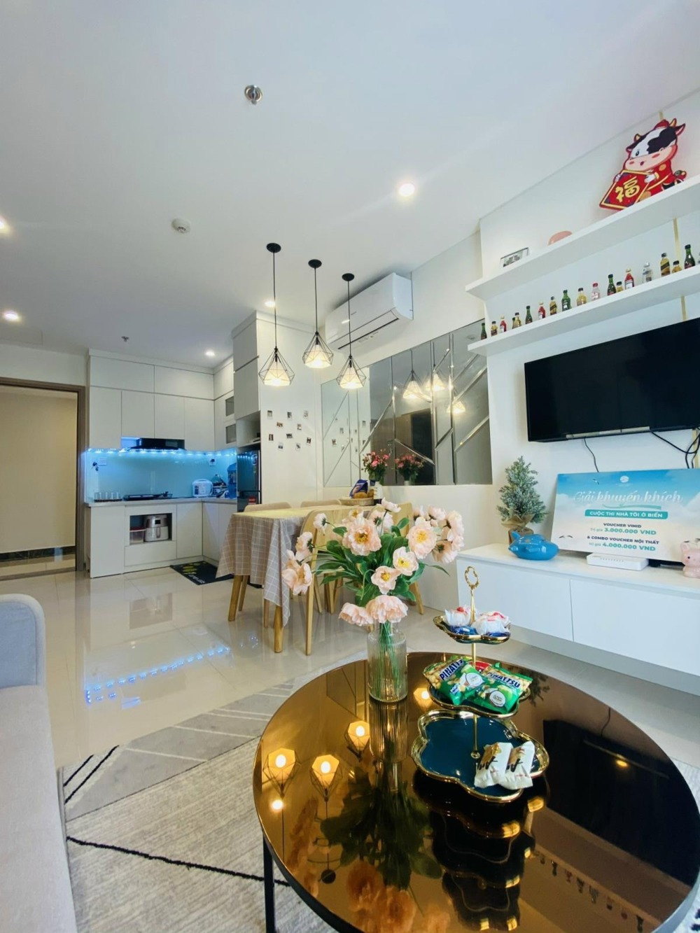 Bán căn hộ 1 ngủ Ocean Park - Giá 2.25 tỷ - View đẹp, Nội thất đủ