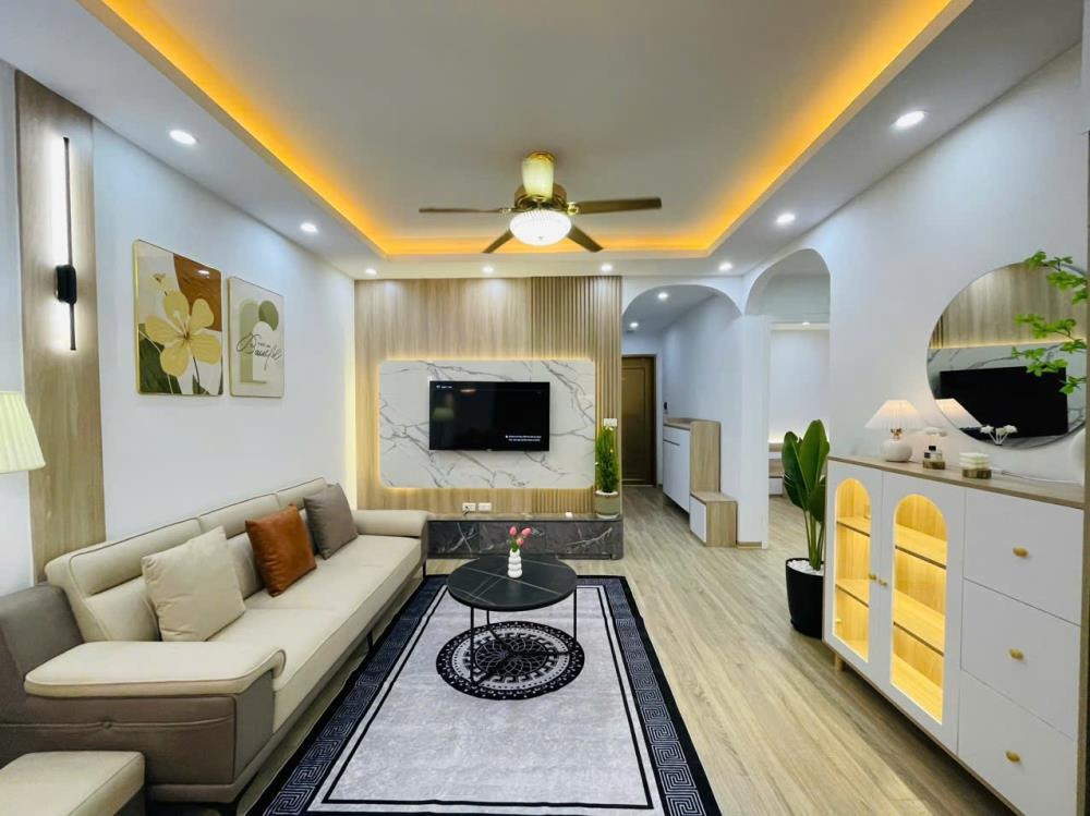 Bán Căn Góc 3PN, 2VS, 76m2, View Thông Thoáng HH2C Linh Đàm - Giá Tốt, Full Đồ