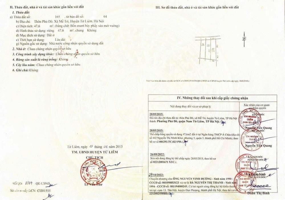 Bán nhà Lê Quang Đạo, 48m² – 7.4 tỷ – Sổ Nở Hậu – Gần SVĐ Mỹ Đình