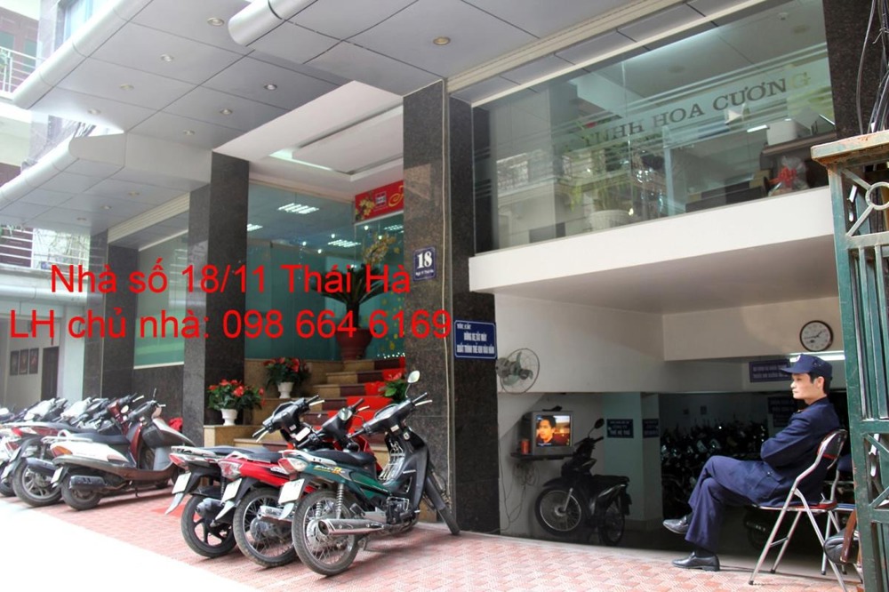 Cho Thuê Văn Phòng Cao Cấp, Giá Tốt Tại Thái Hà - Nguyễn Giang 0986646169