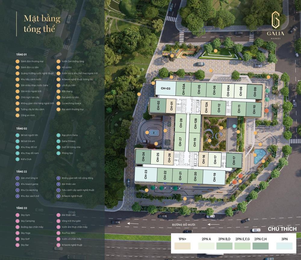 Galia Hoàng Mai: Căn Hộ Cao Cấp View Sông Hồng - Đầu Tư Sinh Lời